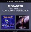 2CD - Megadeth - Rust In Peace   Countdown to Extinction For Sale