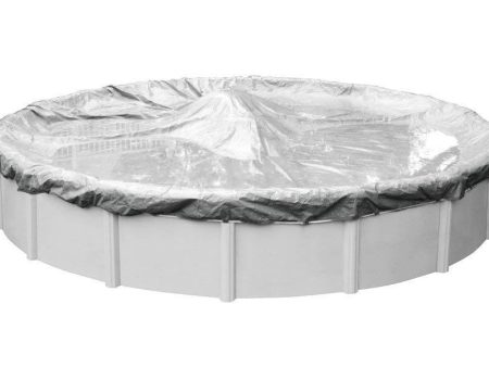 Pool Mate 5524-4 Heavy-Duty Silverado Winter Pool Cover for Round Above Ground Swimming Pools, 24-ft. Round Pool Online