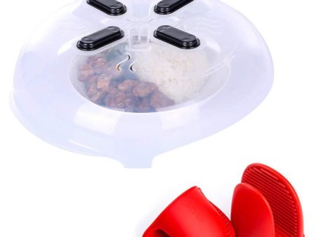 Micriwave Plate Cover – Clear Anti-Sputtering Microwave Hover by Hazie Sale