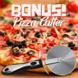 15   Large Round Pizza Stone - Durable & Safe Thermarite - For Cooking & Baking Pizza & Bread at Home Oven, Grill or Outdoor - Bonus Professional Steel Pizza Cutter Sale