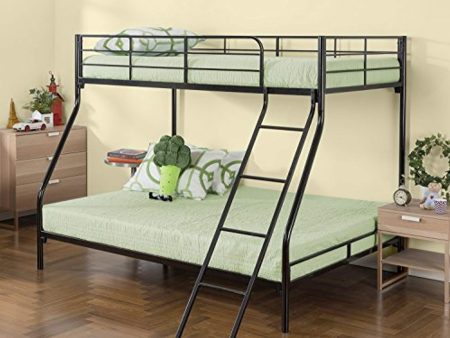 Zinus Easy Assembly Quick Lock Twin over Full Metal Bunk Bed   Quick to Assemble in Under an Hour Online