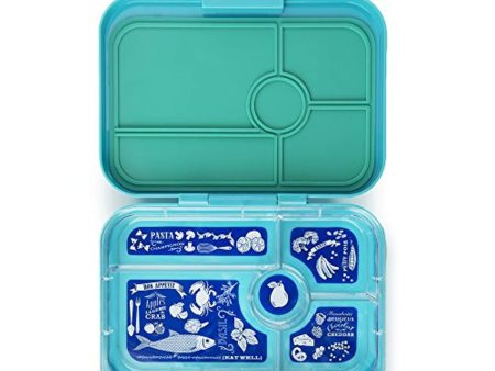 YUMBOX TAPAS Larger Size (Antibes Blue) Leakproof Bento lunch box for Adults, Teens & Pre-teens Sale