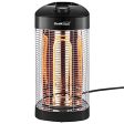 Geek Heat Outdoor Infrared Heater, Oscillating Electric Portable Tower Space Heater, 1200W Water Resistant for Bathroom Indoor and Patio Use, Safe Room Heater wth Tip-Over and Overheat Protection Hot on Sale