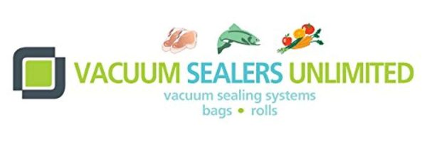 2 Pack of Vacuum Sealers Unlimited - 11  x 50  Rolls For FoodSaver, etc. - Thicker, Heavy-Duty Commercial Quality Textured Vacuum Sealer Bags - BPA Free & FDA Approved Sale