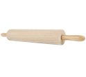 15-Inch Long Wooden Rolling Pin, Hardwood Dough Roller With Smooth Rollers for Baking Bread, Pastry, Cookies, Pizza, Pie, and Fondant Fashion