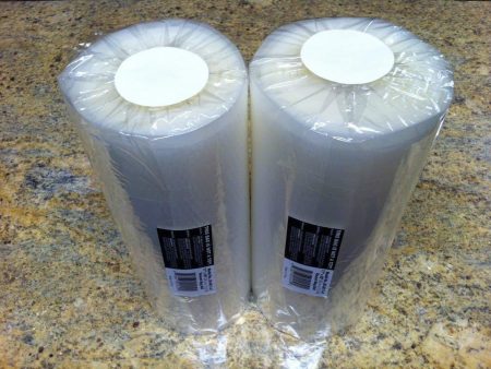 2-Pack WESTON 11 x50  Rolls Commercial Grade Vacuum Bags 3mil Vacuum Seal Rolls Online now