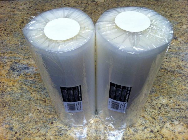 2-Pack WESTON 11 x50  Rolls Commercial Grade Vacuum Bags 3mil Vacuum Seal Rolls Online now