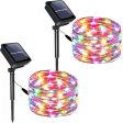 150LED 55ft 16m 8modes Solar String lights - Dolucky Solar Fairy Lights Blue Waterproof Copper Wire Lights Outdoor Lighting for Garden, Wedding, Homes, Party, Halloween, Chrsitmas Decoration Fashion