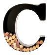 Wine Cork Holder - Metal Monogram Letter (M) by Will s Supply