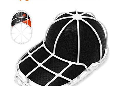 YEENOR 2-Pack Cap Washer,Hat Washer,Baseball Hat Cleaner Cleaning Protector,Ball Cap Washing Frame Cage Hat Washing Holder,Ball Cap Sport Hat Visors Shaper Organizer for Washing Machine For Discount