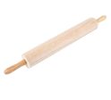 15-Inch Long Wooden Rolling Pin, Hardwood Dough Roller With Smooth Rollers for Baking Bread, Pastry, Cookies, Pizza, Pie, and Fondant Fashion