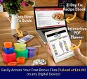 21 Day Portion Control Containers Kit - Nutrition Diet, Multi-Color Coded Weight Loss System. Complete Guide + PDF Planner + Recipe eBook and Tape Measure - BPA Free - 7 PC Online Hot Sale