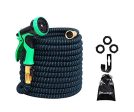 2018 Expandable Garden Hose 50ft - Best Water Hose with 3 4 Brass Connectors, 100% No Rust, Kinks or Leaks, Extra Strong Fabric - Outdoor Hose with 9-Way Spray Nozzle - Flexible Expanding Hose 50ft Cheap