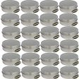 Mighty Gadget (R) 4 oz Round Tins Screw Lid Container (24 pack) Supply