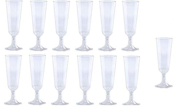 140 pc Clear Plastic Classicware Glass Like Champagne Wedding Parties Toasting Flutes Party Cocktail Cups For Sale