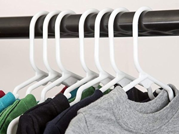 1InTheHome White Nursery Hangers 30 Pack for Baby, Toddler, Kids, Children (30 Pack) Sale