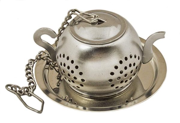 Zoie + Chloe Stainless Steel Tea Infuser for Loose Tea For Sale