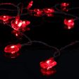 14.5ft 40LED Valentines Decorations String Lights, Heart Shape Valentines Day Decor for Indoor Outdoor Home Room Party Wedding Hanging For Discount