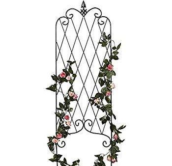 ZGXY Metal Yard Trellis Garden Black Garden Fence Decoration For Cheap