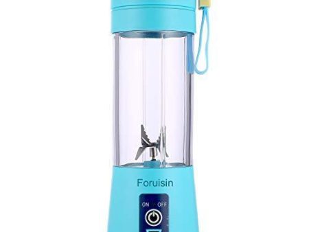 Portable Personal Blender, Household Juicer fruit shake Mixer -Six Blades, 380ml Baby cooking machine with USB Charger Cable (Green) Online now