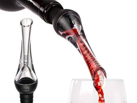 Zestkit Wine Aerator Pourer, Wine Pour, Aerating Pour and Decanter Spout for Wine, Whiskey Online Hot Sale