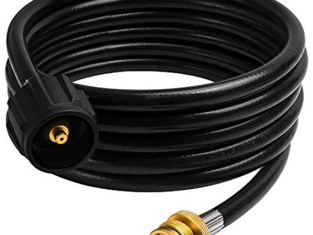 X Home 12 Feet Propane Tank Adapter Hose Assembly 1lb to 20 lb Converter for QCC1 Type 1 LP Gas Tank -Connects 1 LB Portable Appliance to 20 lb Propane Bottle Online Sale