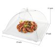 (Set of 4) Large Pop-Up Mesh Screen Food Cover Tents - Keep Out Flies, Bugs, Mosquitos - Reusable Sale