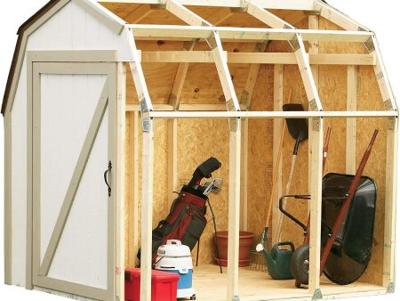 2x4basics 90192MI Custom Shed Kit with Peak Roof Online Sale