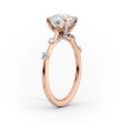 The Serena Set With A 4 Carat Pear Moissanite Online Sale